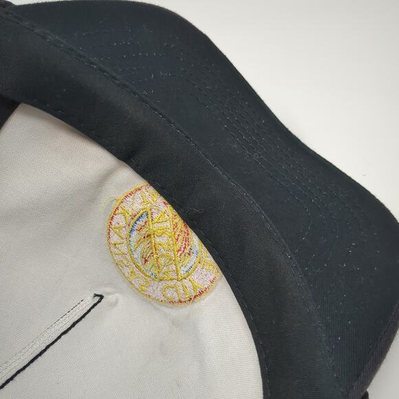 Arson Kansas City Task Force Snapback 5 Panel Cap Black One Size Rope Sportsman - Picture 8 of 9